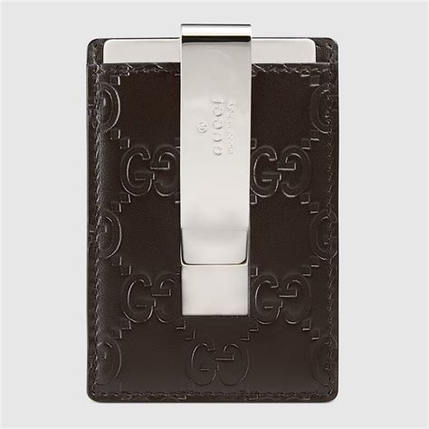 gucci magnetic money clip|Gucci wallet with money clip.